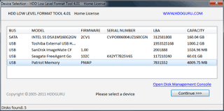 Download HDD Low Level Format Tool with Portable Version