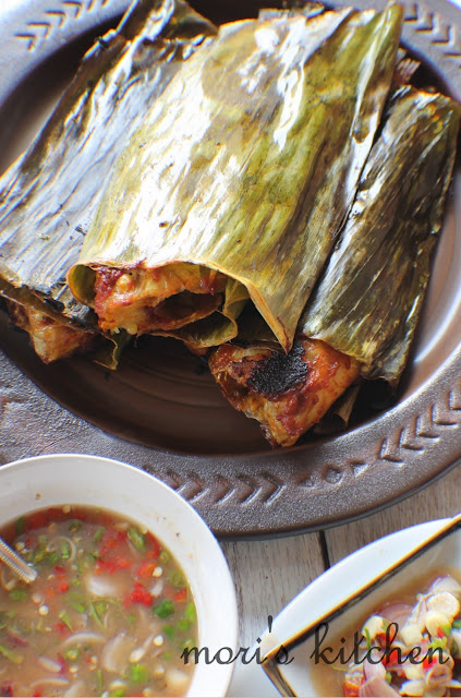 Mori's Kitchen: Ikan Tilapia Bakar dengan Kerabu Daun Salom