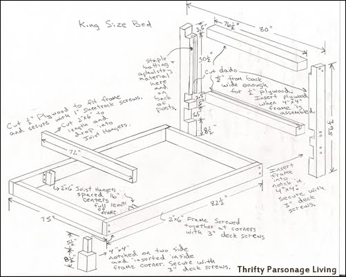 King Size Bed Headboard Plans