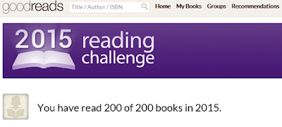 finished 2015 goodreads challenge