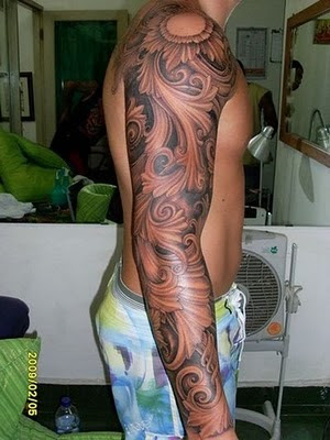 ARM TATTOO BALINESE TATTOO TREND TATTOO 2010 BALINESE TATTOO