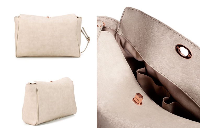 rose gold detailed zara bag and oh my god do i love this dusty grey ...