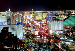 Nighttime Strip View Las Vegas