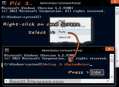 Paste command