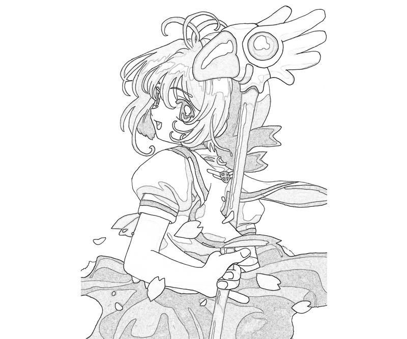 Cardcaptor Sakura Coloring Pages