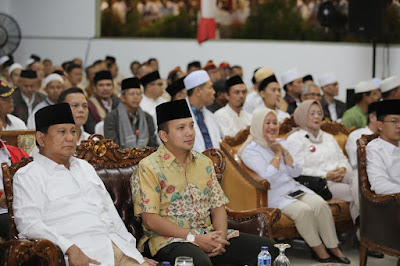 Prabowo: Kader Gerindra Harus Merasakan Kesulitan Rakyat