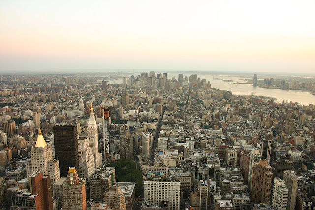 Vista dall'Empire State building-New York