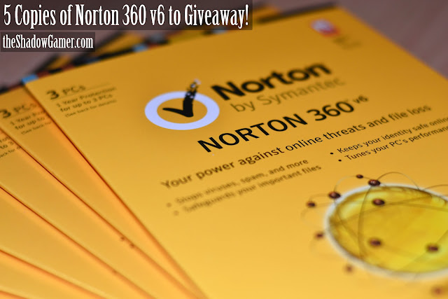 contest to win 5 copies of Norton 360 v6