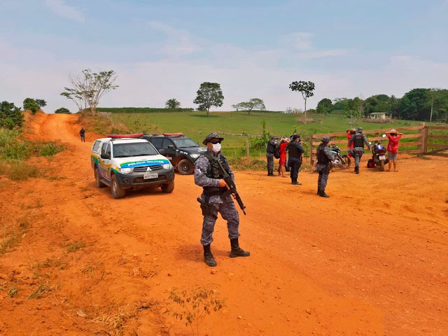 PM realiza operação nas Zonas Rurais de Cacoal, Pimenta Bueno e Espigão
