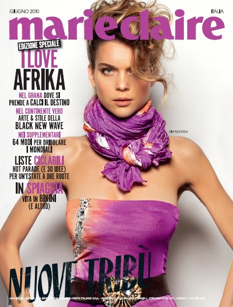 KIM NOORDA | COVER - MARIE CLAIRE IT - 06/2010