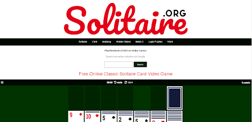 Serunya Bermain Game Solitaire di situs Solitaire.org