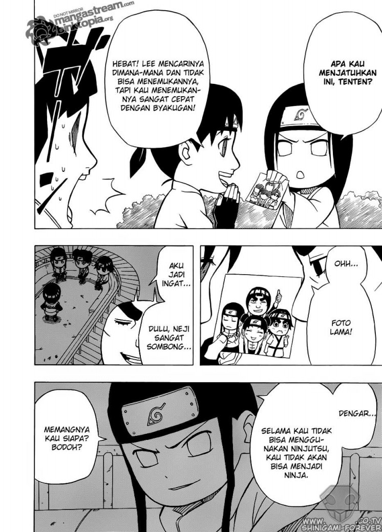 Baca Manga Komik Rock Lee Sprintime of Youth