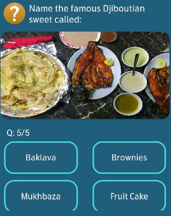 Telenor Answer: Name the famous Djiboutian Sweet called.