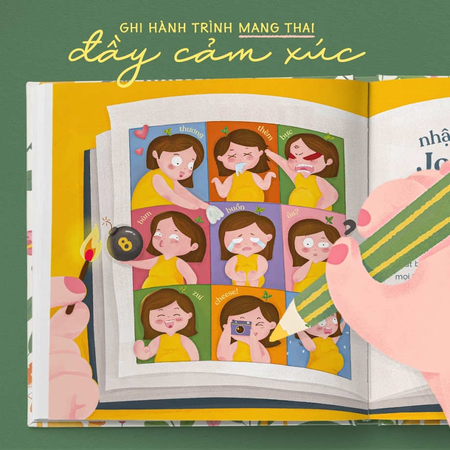 [A116] Mẹ Bầu thư giãn với combo sách thai giáo bán chạy nhất