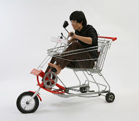pedal shopping cart