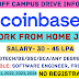 Coinbase Off Campus Drive 2024 Hiring As Software Engineer, Frontend