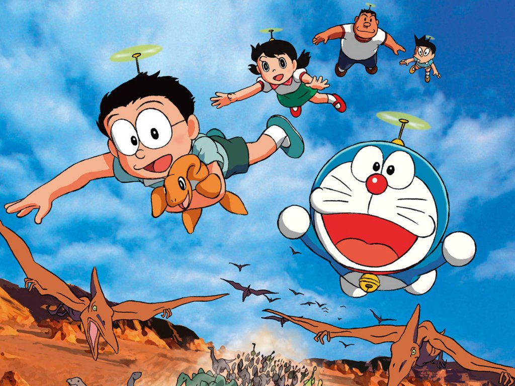 Gambar Animasi Doraemon