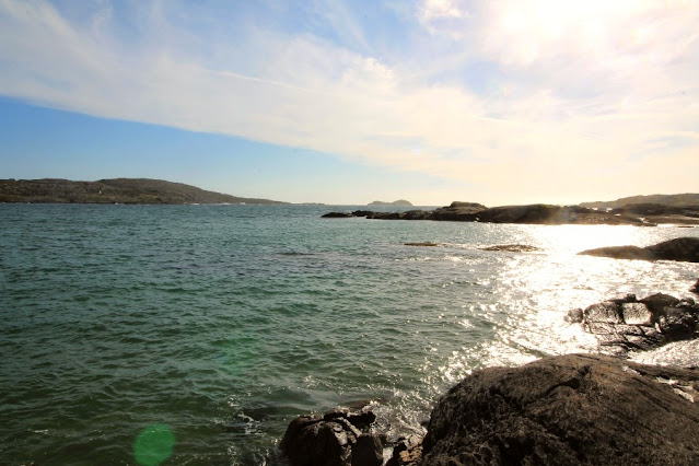 The rocks and sea Derrynane Beach