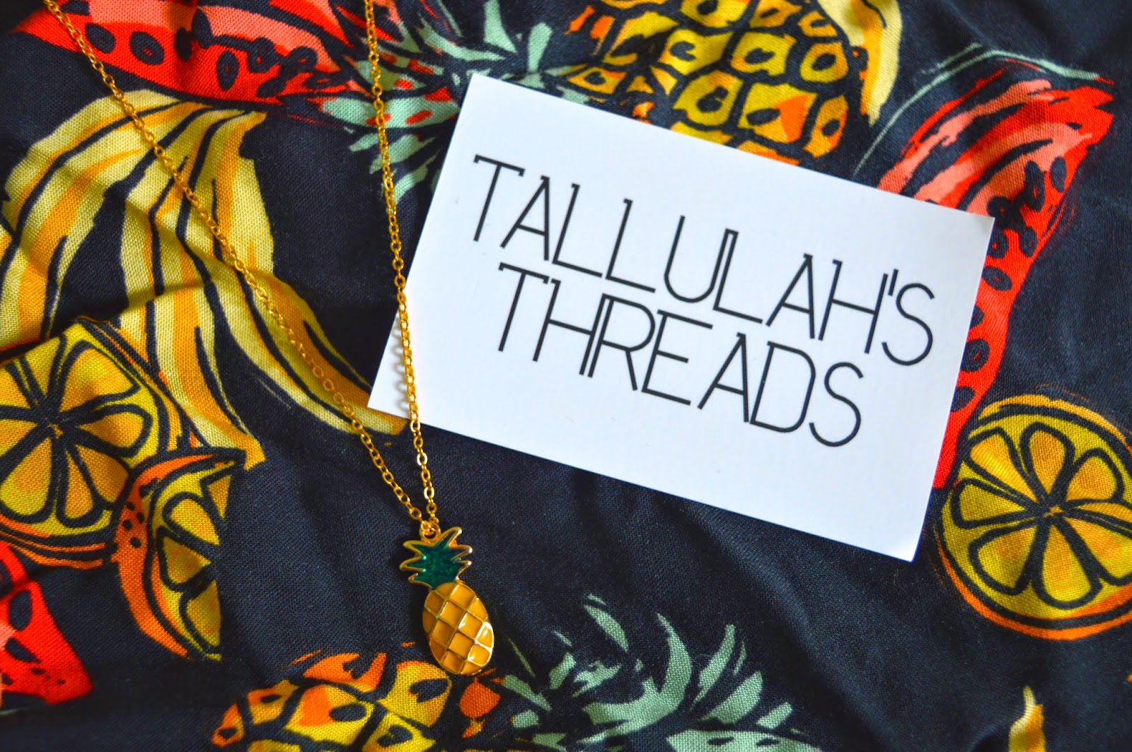Jewellery Review: Tallulah's Threads Necklace