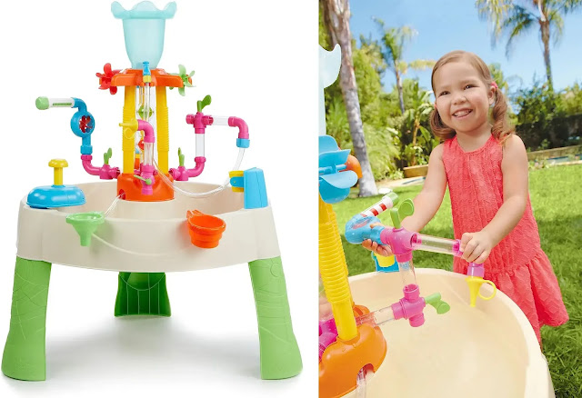 9. Little Tikes “Fountain Factory” Water Table