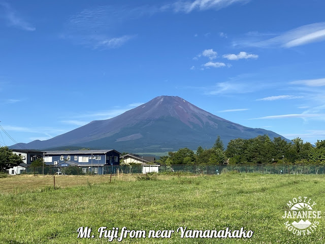 Fuji from Yamanakako