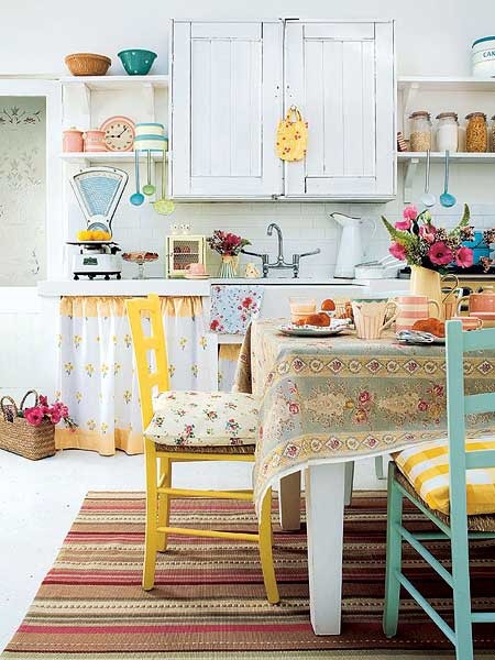 Take 5: All about a pops of color in your white kitchen - The ...