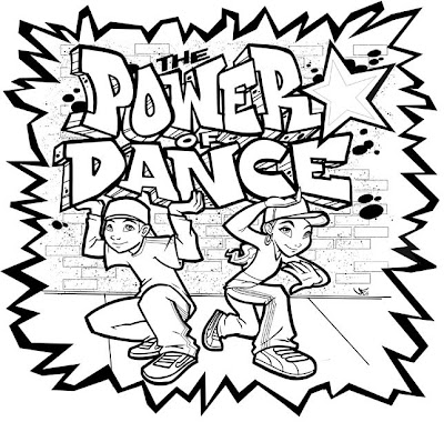 Dancing Coloring Pages 10