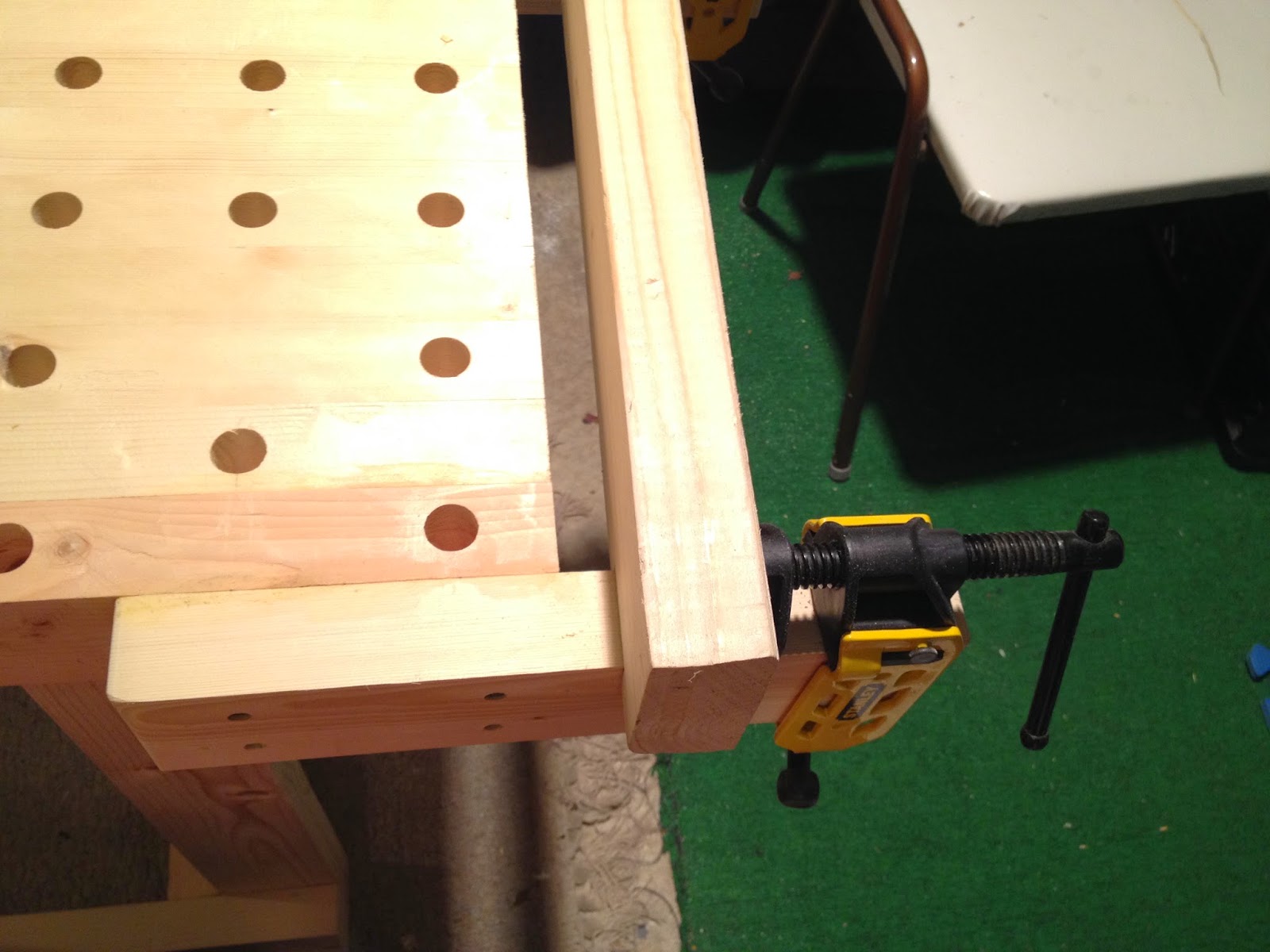 What's Tonee Making Now?!?: Wooden Workbench - 3