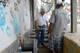 Prefeitura de Teresópolis revitaliza fonte da Tijuca e atende outros bairros com serviços públicos