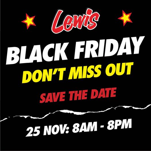 Lewis Stores Black Friday Deals