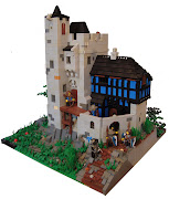 This castle was created for a Castle Contest. (lego medieval castle )