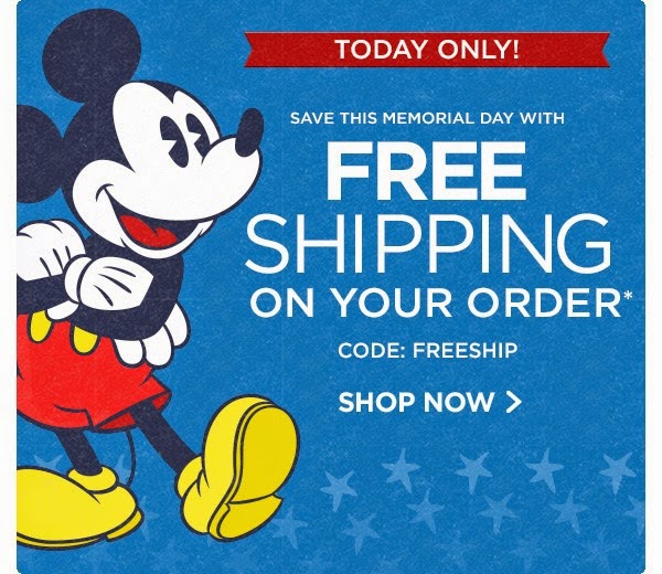 FREE Shipping at the Disney Store