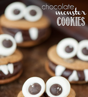  Chocolate Monster Cookies 