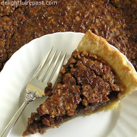 Pecan Pie - Without Corn Syrup / www.delightfulrepast.com