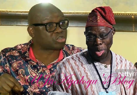 The DIRTY POLITICS Obasanjo Have Used Me to Play - Fayose Reveals Shocking Secrets