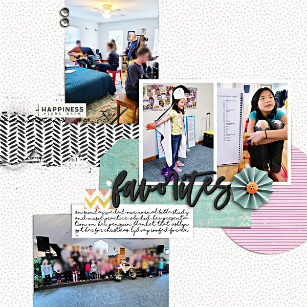 Week 13 {right} 2022 Digital Scrapbook Page