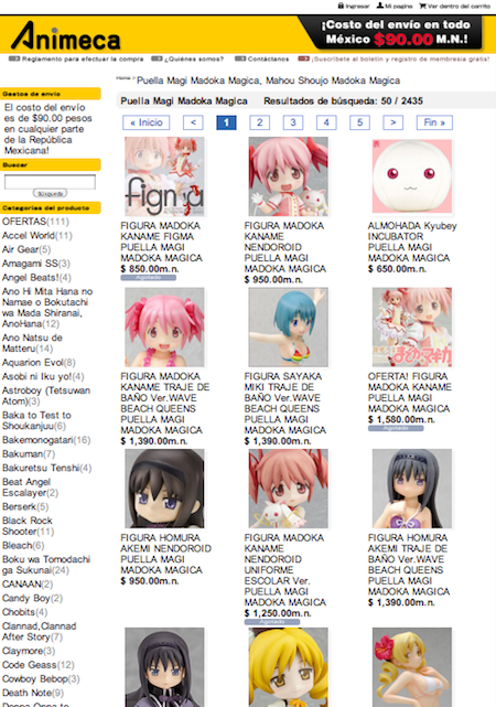 FIGURAS Puella Magi Madoka Magica