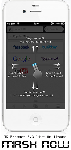 UC Browser For iPhone, UCweb Browser 3.8 Free Download for iPhone