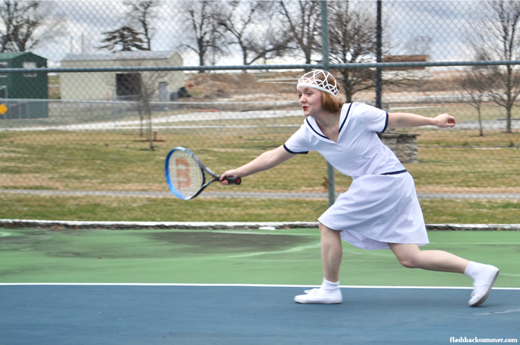 Flashback Summer: 1920s Tennis Dress from House of Recollections