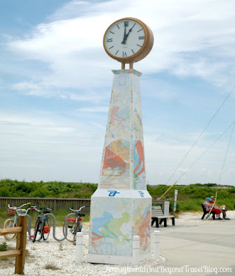 Wildwood Crest Beach Front Town Clock in New Jersey