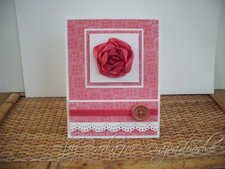 Ribbon Rose, MS Lace Border Punch, Dear Lizzy, Scrapadoodle Sample, Carla's Scraps (2)