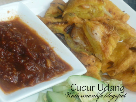 WATIERMANLIFE: Cucur Udang Watierman & Kuah Badam