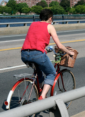 red raleigh bike