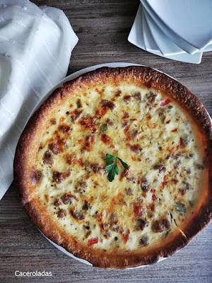 Quiche de carne picada 