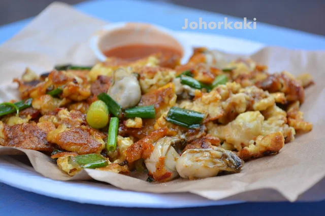 Oh Chien 蚵煎 (Oyster Omelette) in Johor Bahru at Meldrum Walk (near City Square Mall) Oh-Chien-蚵煎-Oyster-Omelette-Johor-Bahru-Meldrum-Walk-City-Square-Mall