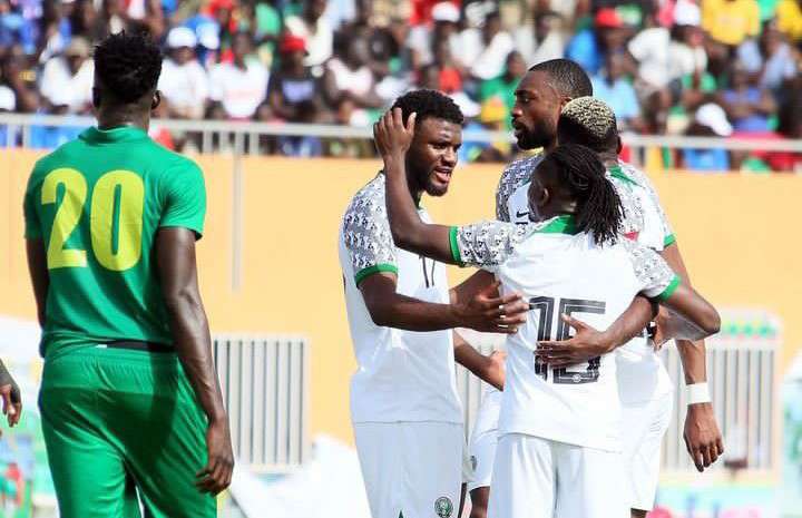 Super Eagles knock hosts Guinea Bissau 1-0 to reclaim Group A leadership