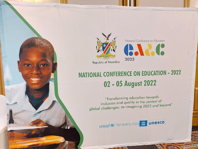 Banner of the National Conference on Education 2022