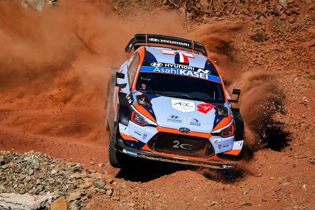 Hyundai i20 R5 Rally Car