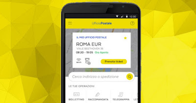 Prenotare posto app Poste