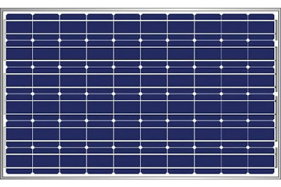 Instalaciones eléctricas residenciales - Paneles solares policristalinos